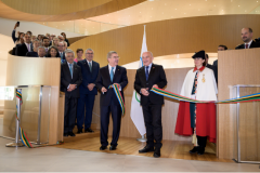 国际奥委会在瑞士洛桑举行新总部揭幕仪式